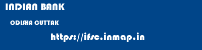 INDIAN BANK  ODISHA CUTTAK    ifsc code